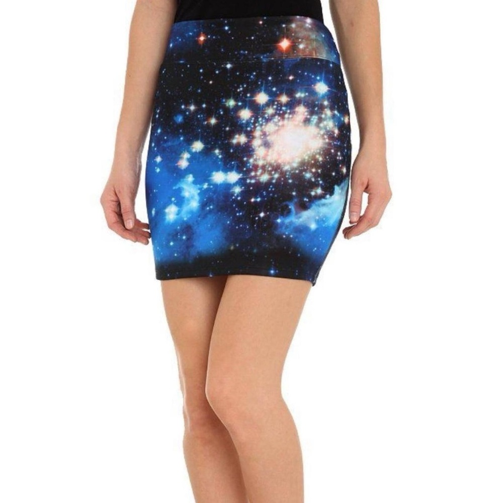 Galaxy mini skirt